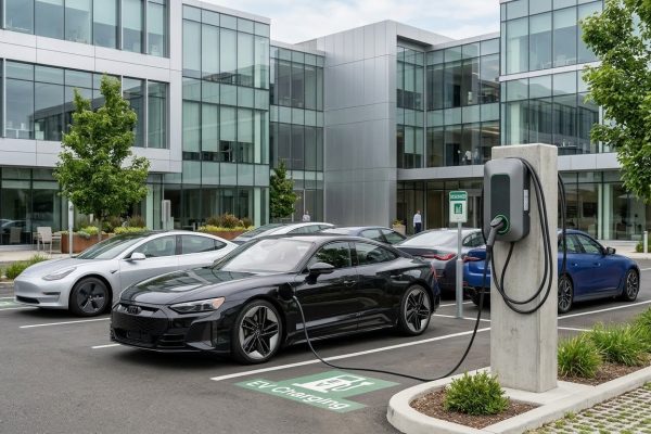 Equipez votre parking d'entreprise en bornes de recharge