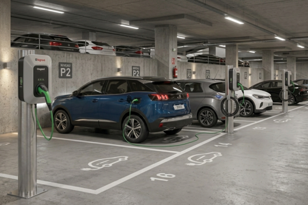 Equipez votre parking collectif de bornes de recharge